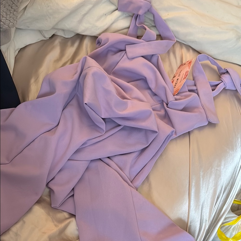 Lavender jumpsuit new with tag